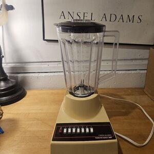 Hamilton Beach Scovill 7 Speed Blender Model 600-2 TESTED & WORKS Vintage